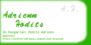 adrienn hodits business card
